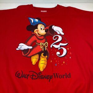 Vintage 1996 MICKEY MOUSE Disney World  Sorcerer Crewneck Sweatshirt Mens XL